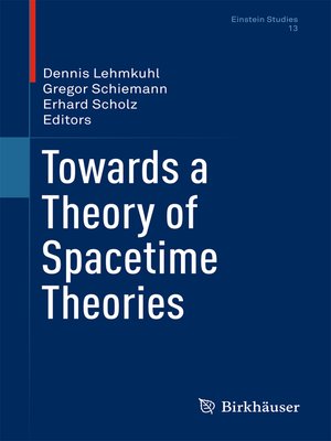 cover image of Towards a Theory of Spacetime Theories
